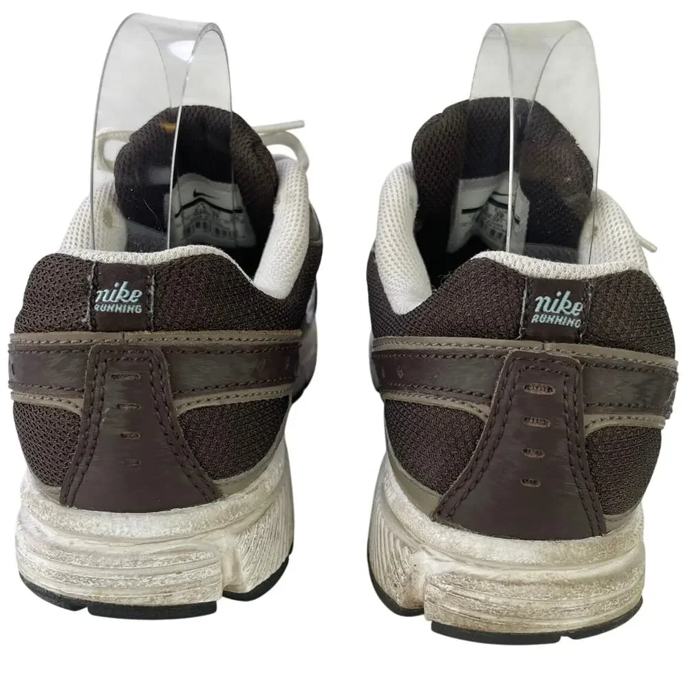 Nike Women Dart 8 Running Jogging Gym Cushioned Lace Up Shoe Brown Tan Blue S 8